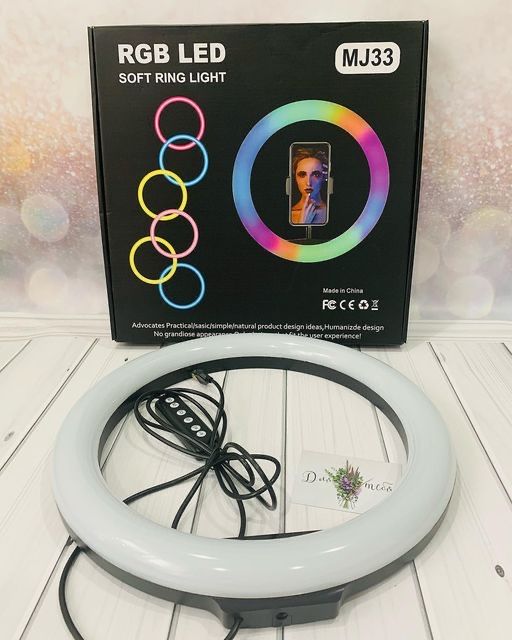 Продам Кольцевая лампа RGB 33 см