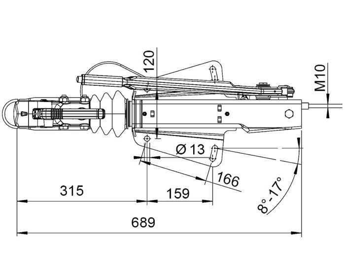 Dispozitiv inertial complet AL-KO 251S