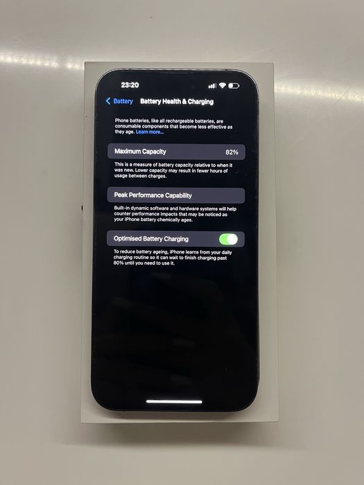 Iphone 14 pro max; 128GB