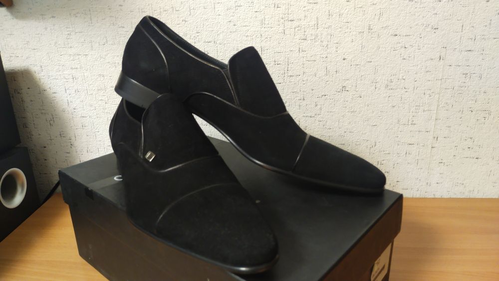 Мужские туфли Emporio Uomo замш