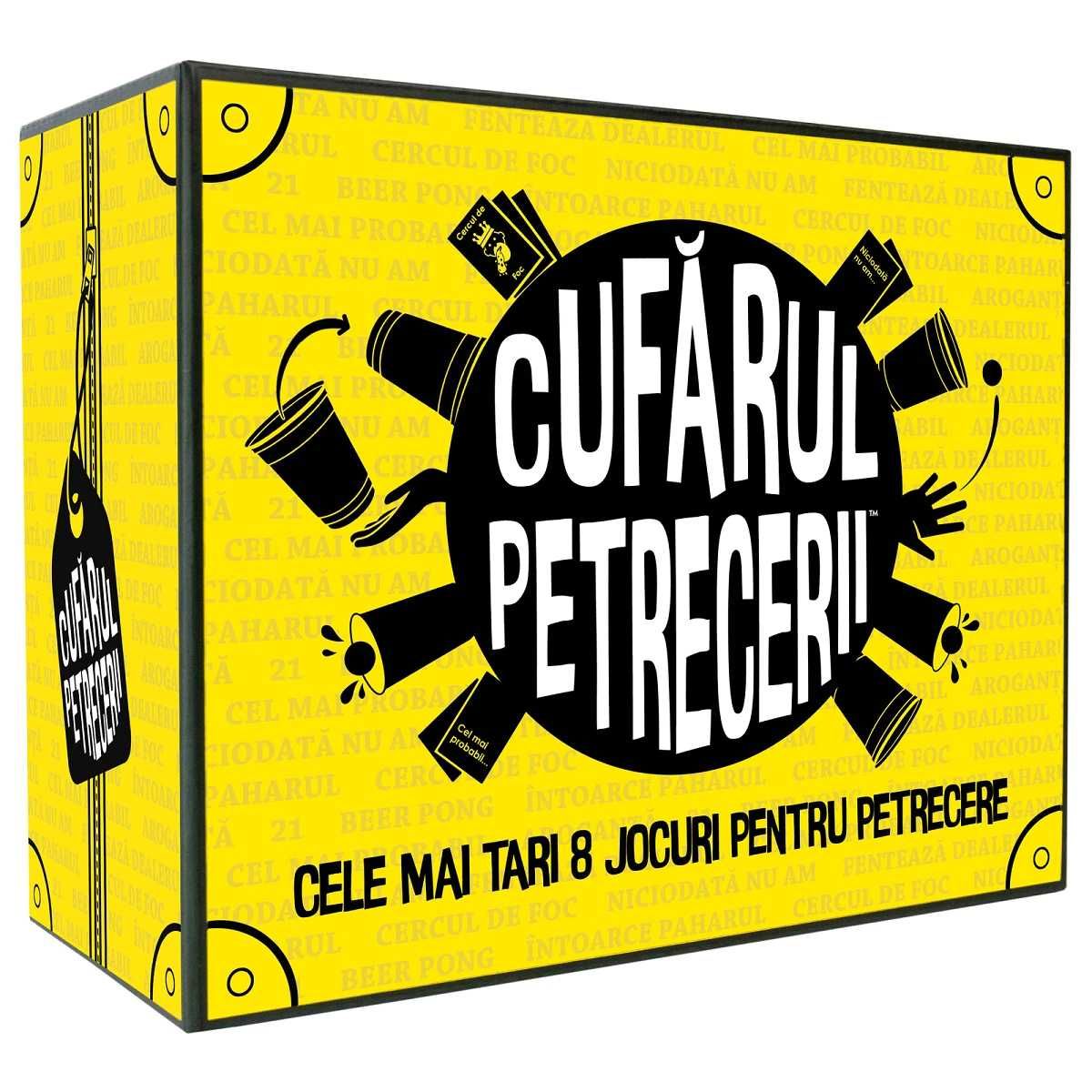 Cufarul petrecerii board game sigilat, party game, drinking game