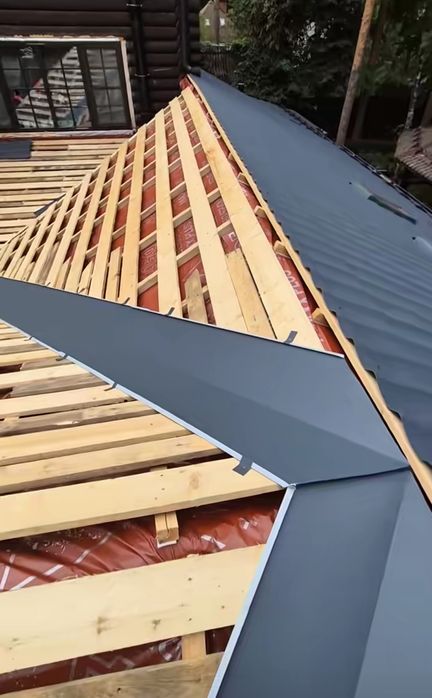 Executam acoperisuri tigla metalica si ceramica izolați constructi a z