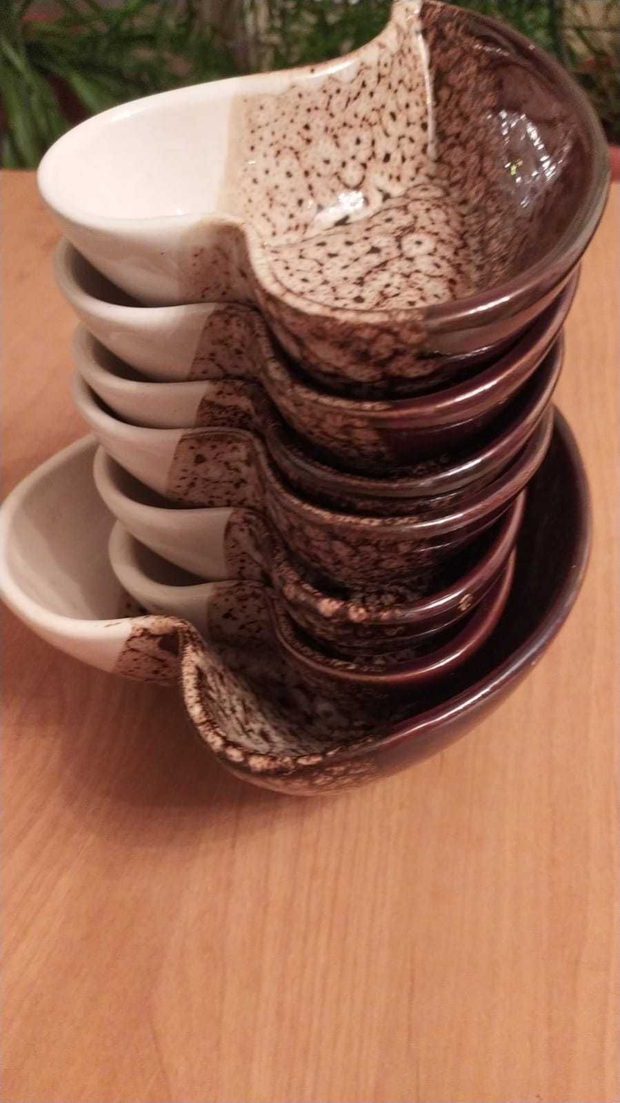 Керамический набор посуды  "Жар птица"