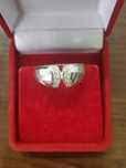 AG102, inel argint 925,nou/marcat, lat, solid, 4 grame,zirconii
