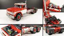 Влечак Камион Умален Модел Мащаб 1:24 Chevrolet M60 Truck Scale 1/24