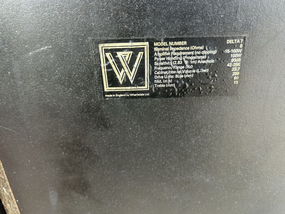 Тонколони Wharfedale Delta7