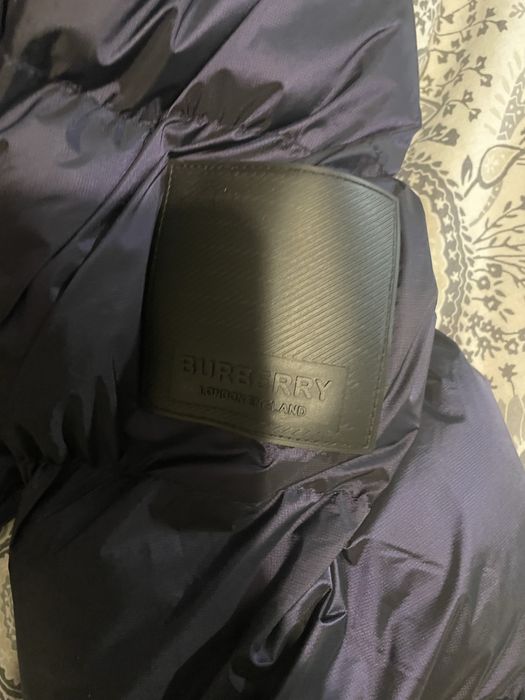 Geacă Burberry puffer, bleumarin, mărime M