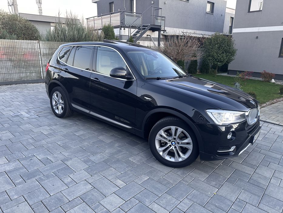 BMW X3, F25-facelift, 190 cai, distronic, camere 360, panoramic