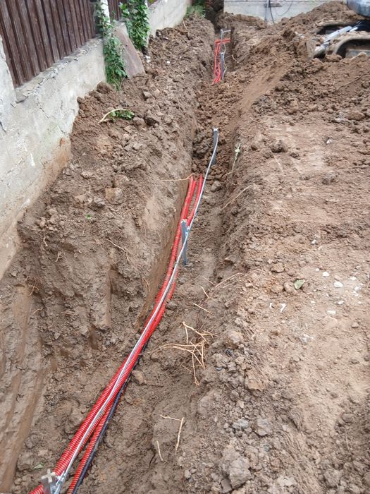 Prestari servicii cu miniexcavator