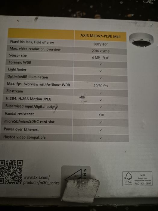 2 camere Axis m3057