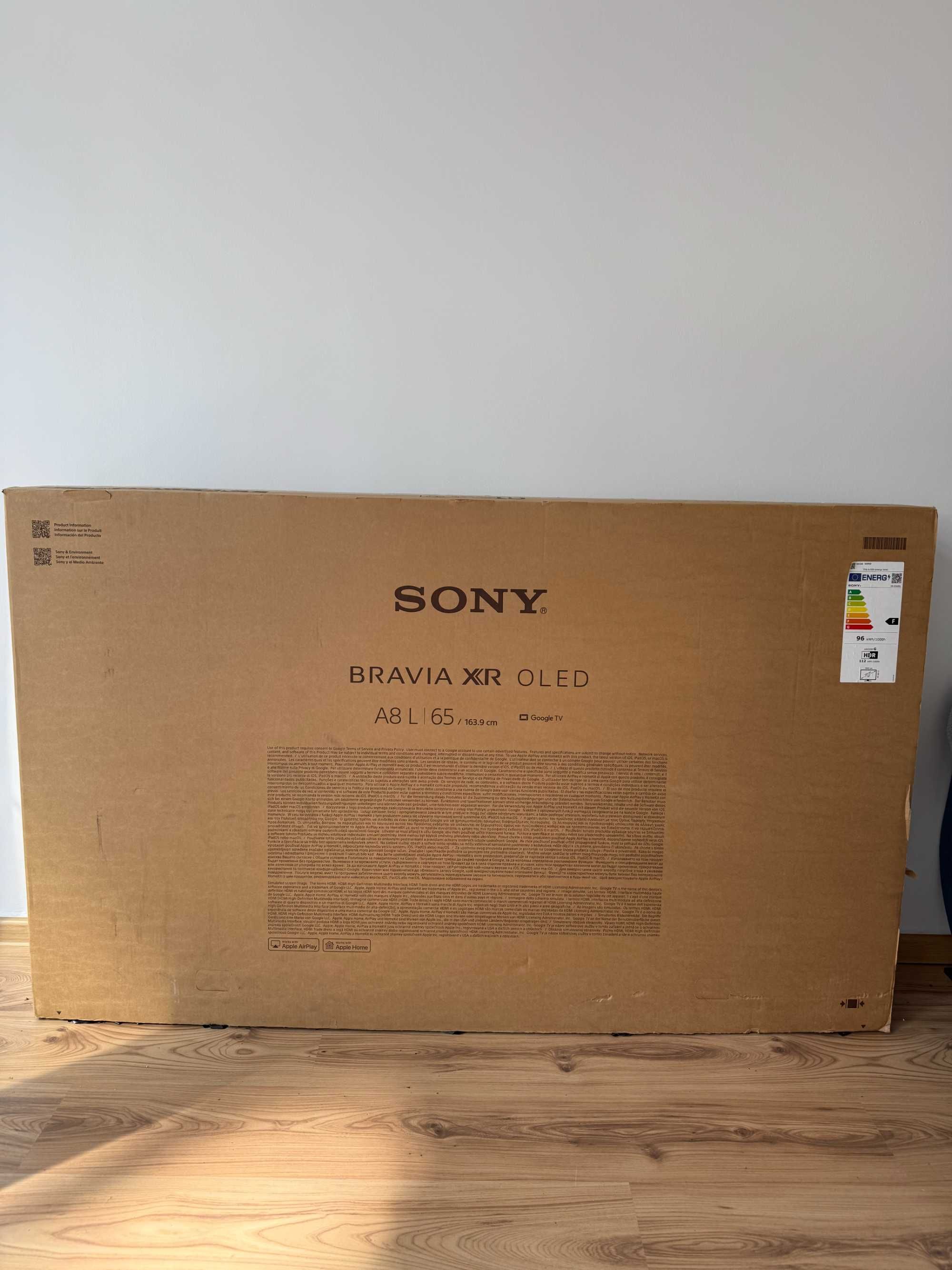 Телевизор Sony XR-65A80L 4K Ultra HD OLED, 65.0 ", Android - Smart TV