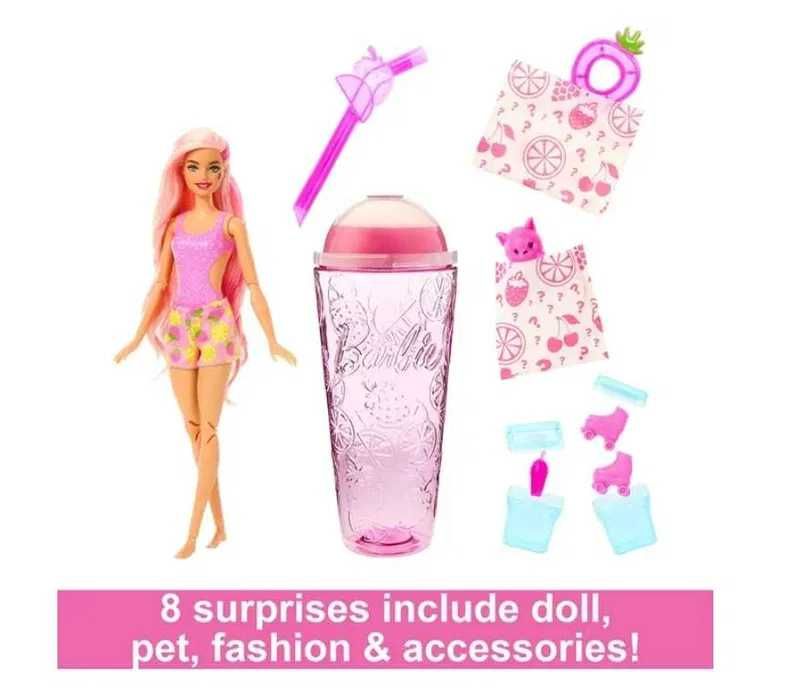 Оригинална ароматизирана кукла Barbie® Pop Reveal Fruit Series - ягодa