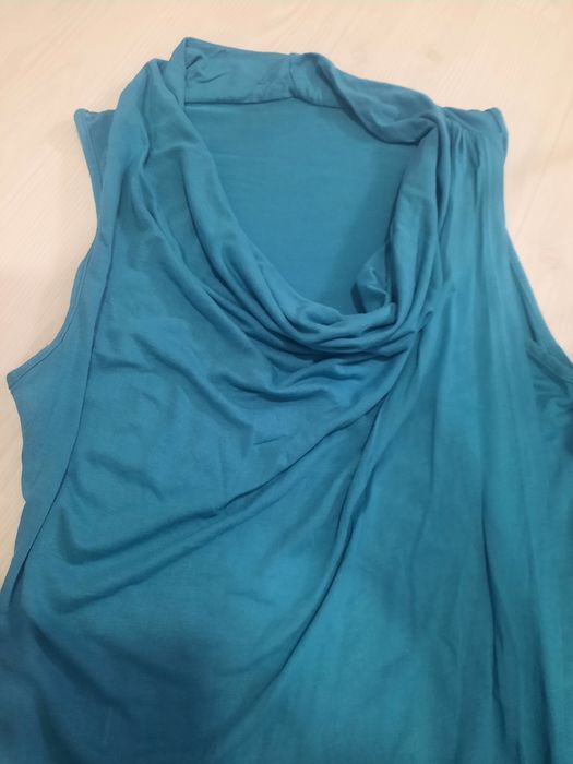 Geanta și rochie mărimea S,  culorea turcoaz