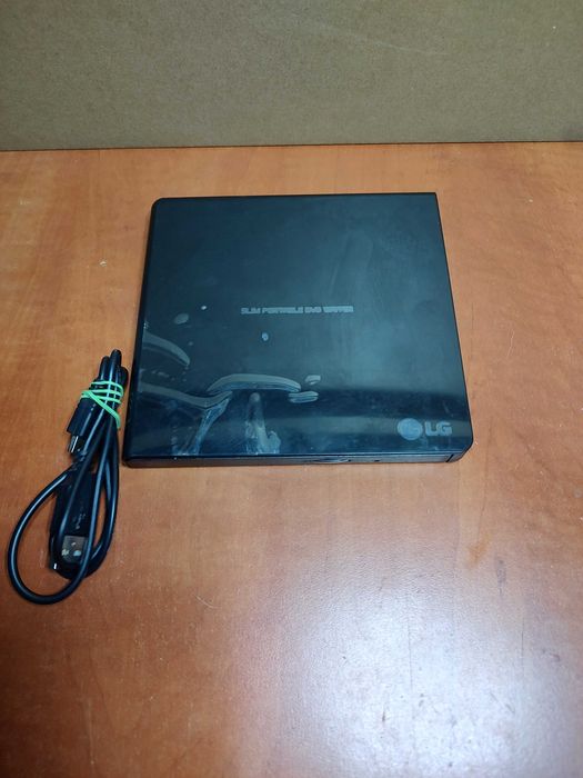 DVD Writer extern Hitachi-LG GP57EB40, Slim, 8x, USB 2.0, Negru