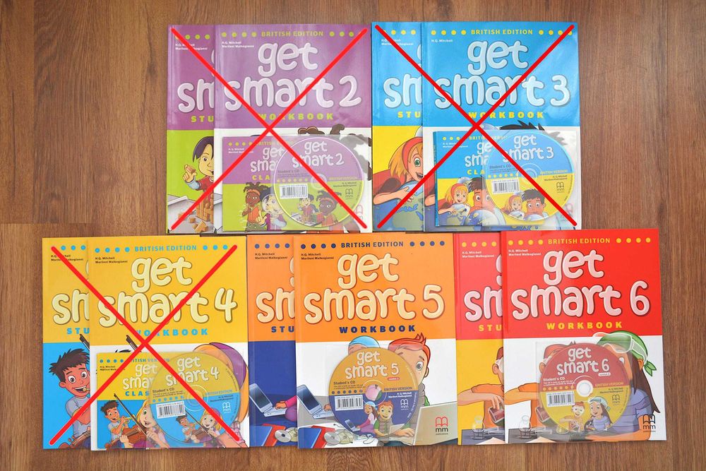 Нови учебници "Get smart-British edition" за 5-ти и 6-ти клас.