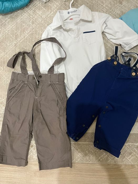 Продам детские штаны с подтяжками