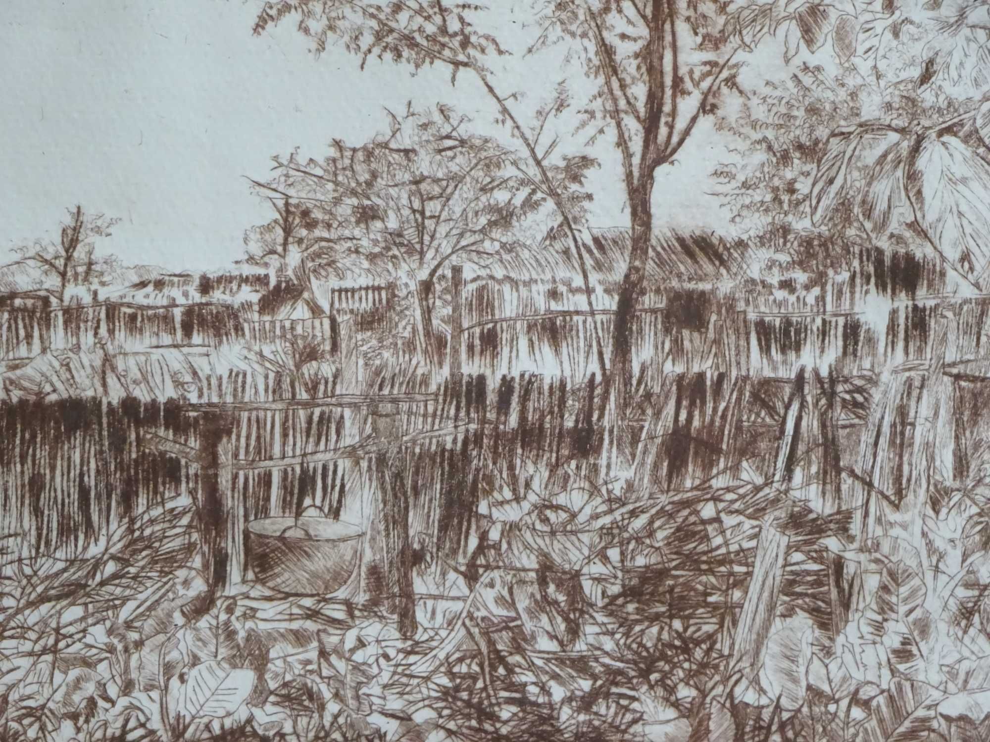 Gravura Minerva Cubassa, ‘Sat in Delta’, Exemplar de autor