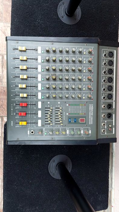 Sistem audio profesional 2 basi+2 boxe+mixer amplificat