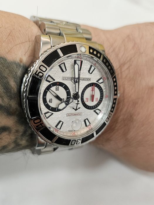 Ceas Ulysse Nardin Maxi Marine Chrono Diver - 43mm - 8003-102