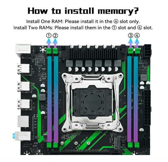 Motherboard MACHINIST INTEL X99 PR9-H дънна платка