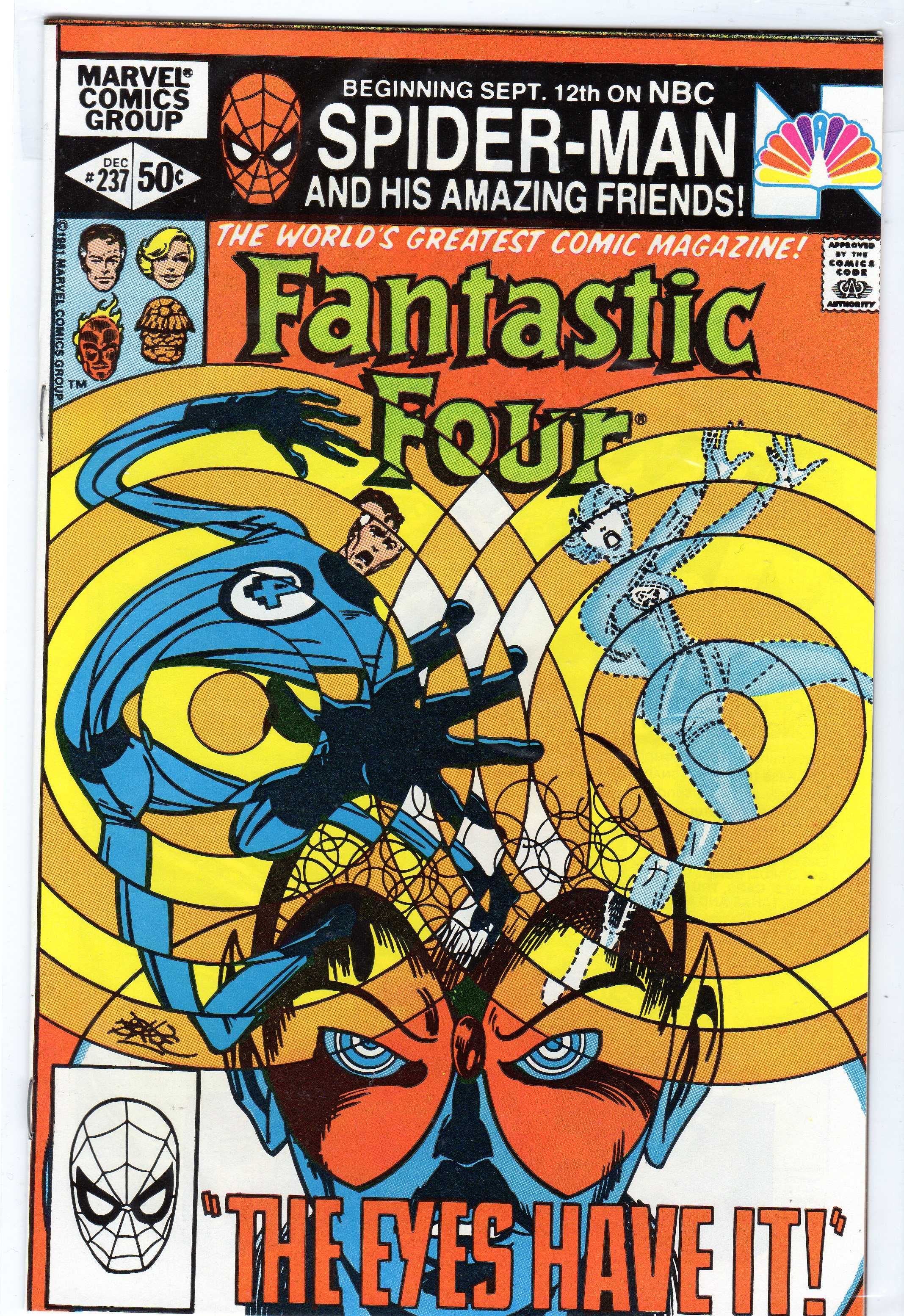 Fantastic Four #237 The Eyes Have It! benzi desenate