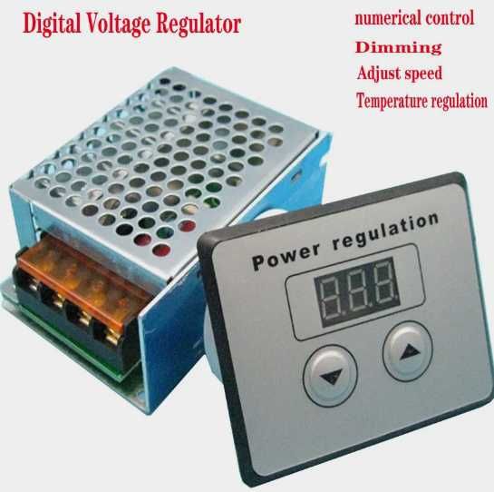 Регулятор напряжения, скорости, температуры, диммер AC220 В4000 Вт40A