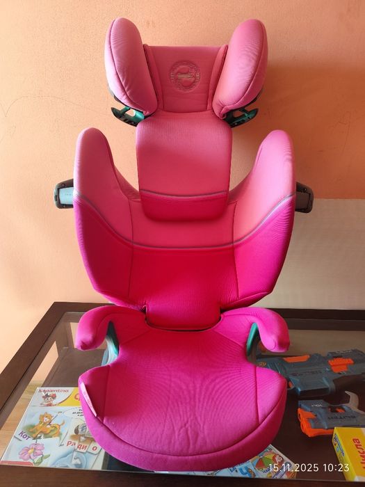 детско столче за кола Cybex Solution S i-Fix Gold - i-Size (100-150 см