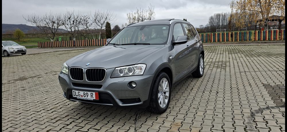 BMW X3, X-DRIVE 4X4, 12/2012, DIESEL 2,0, AUTOMAT, EURO 5, 187000 KM.