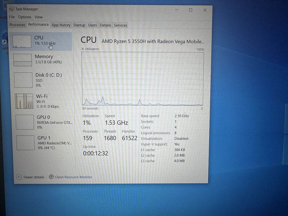 Геймърски лаптоп / Gaming laptop ASUS FX505D - NVIDIA GeForce GTX 1050