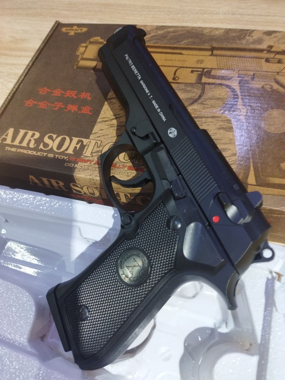 Airsoft gun Strikeball Temir pistolet железный пистолет металлический