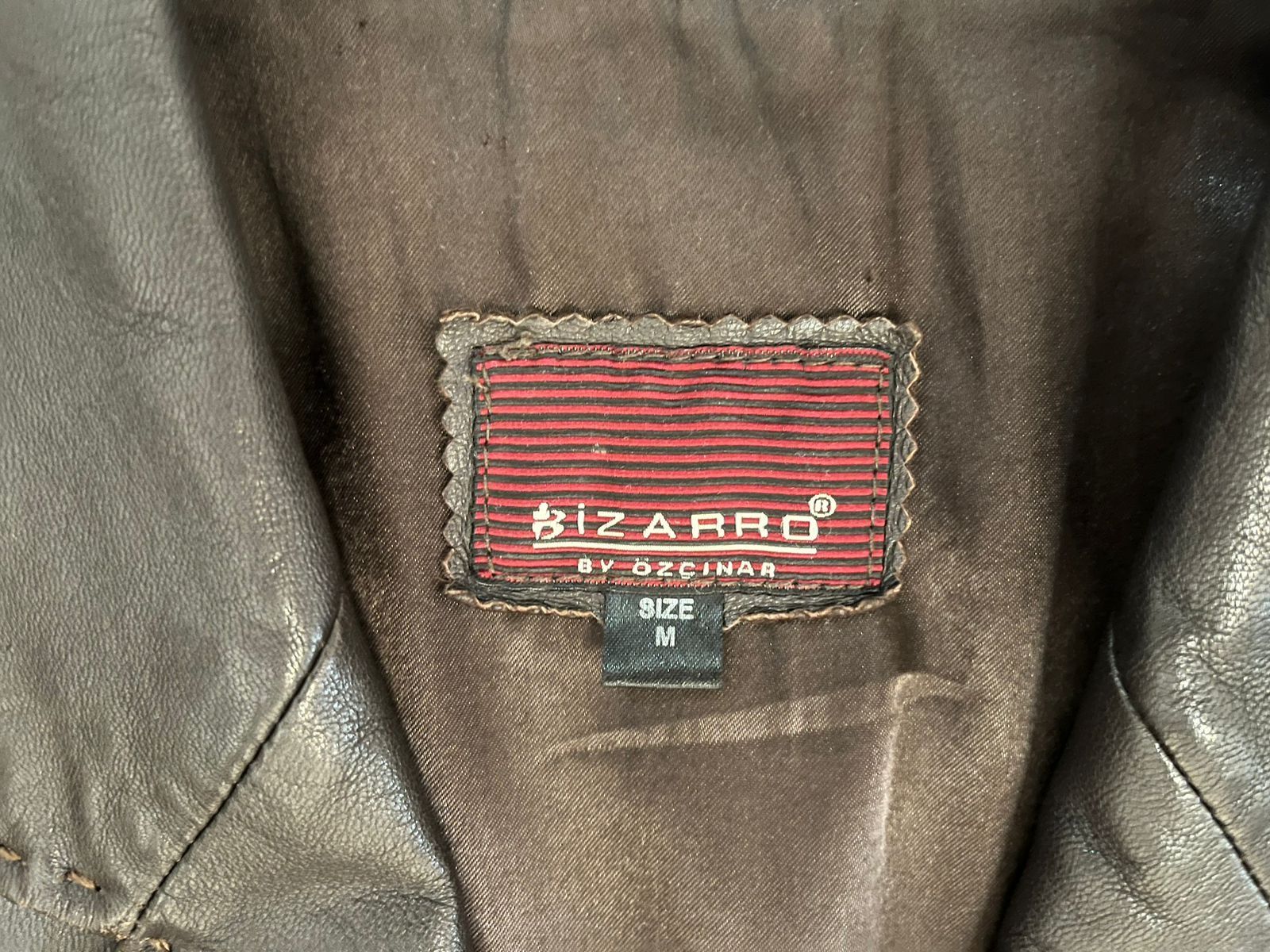 Пиджак мужской кожаный Bizarro, размер М (50)