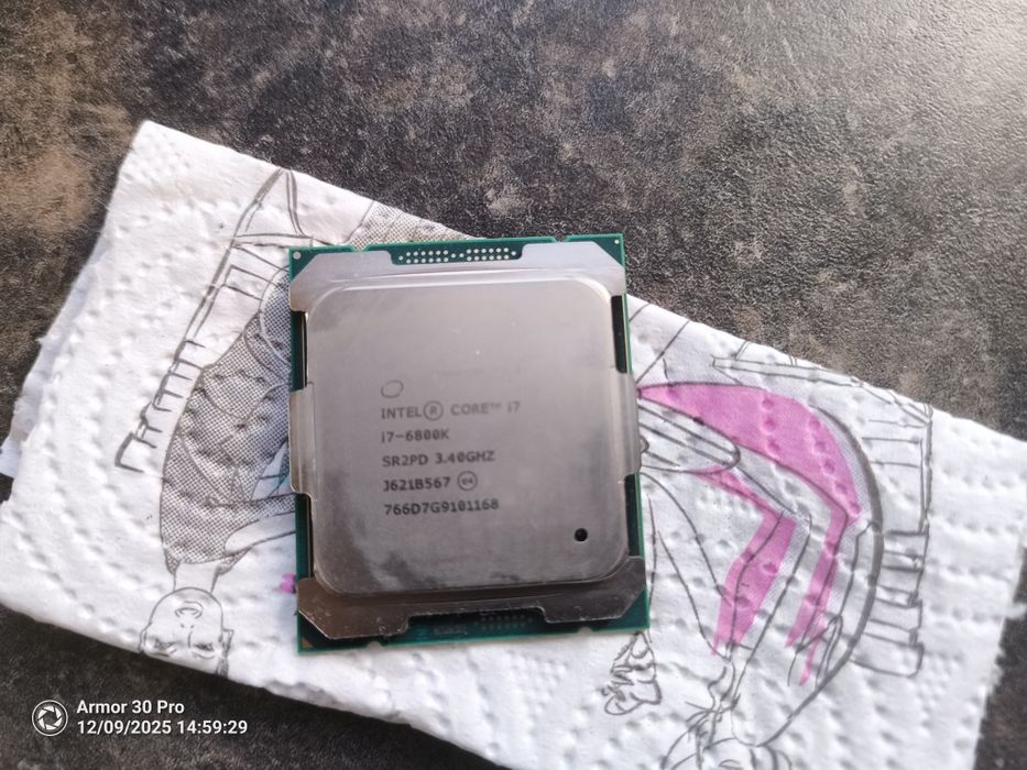 Intel core I7-6800k