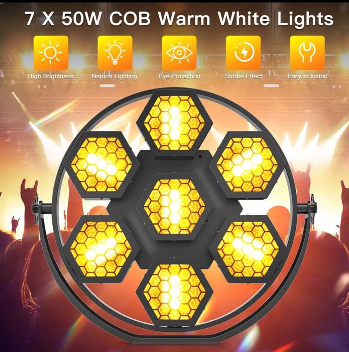 PROMOTIE!!! FOS Vintage 7 Retro 7x50 Led ca Beam 7R 230 Wash