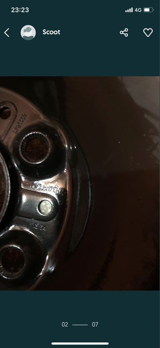 Jante Bmw originale pe 17 Bmw 7,5JX17 EH2