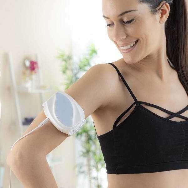 Centura de masaj electrica cu vibratii efect slabire fese talie brate