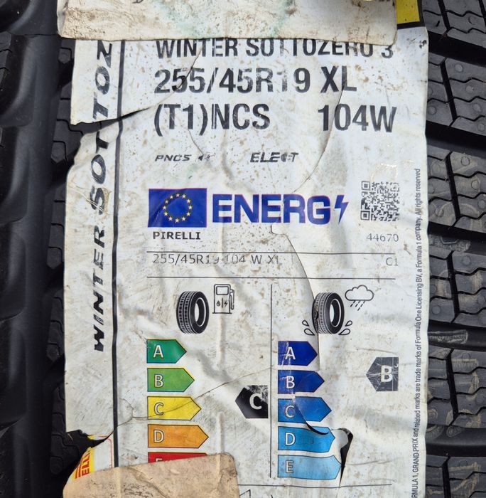 Set 2buc 255/45 R19 104W XL Pirelli Winter Sotto Zero³ TO ELECT PNCS