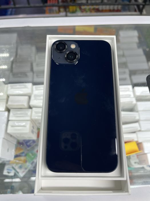 Iphone 13 100% идеаль коробкасымен почтий новый