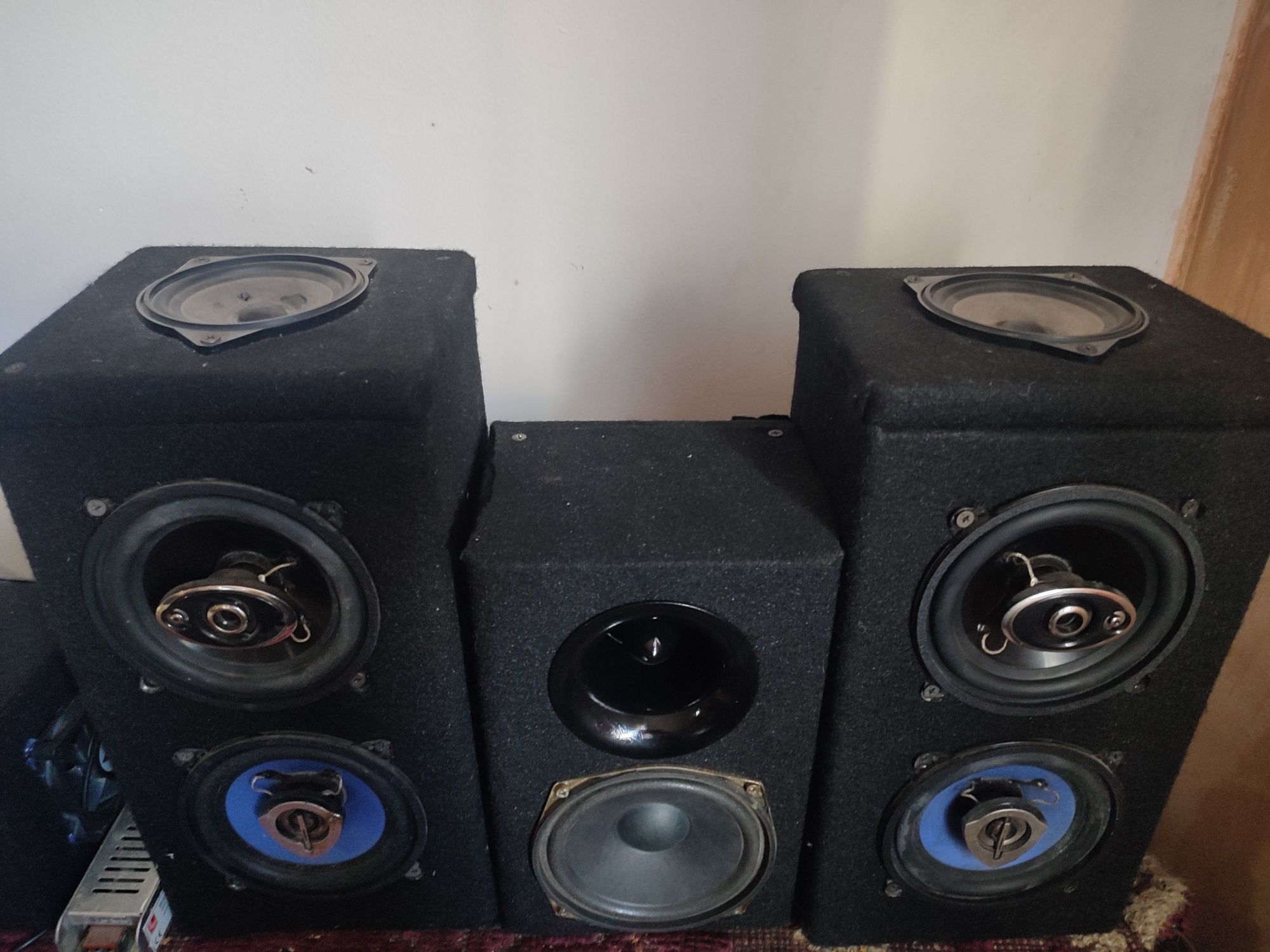 Vând sistem audio făcut acasă