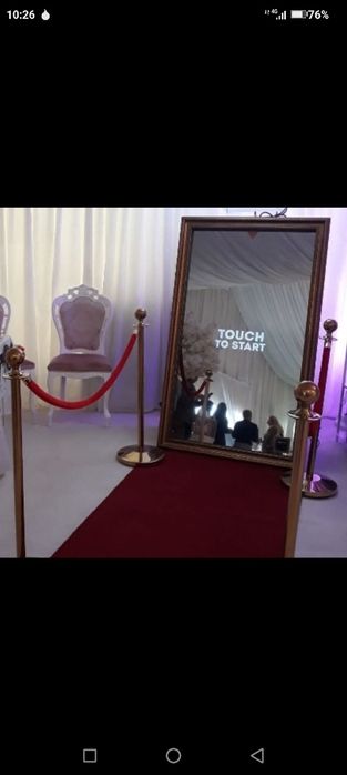 Oglinda selfie photo booth eveninente accesorii incluse