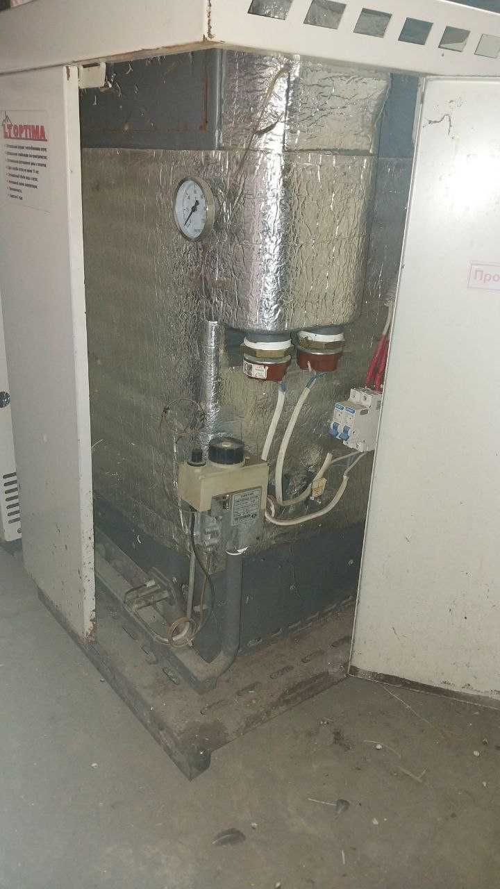 Котел Оптима мощный ток и газ