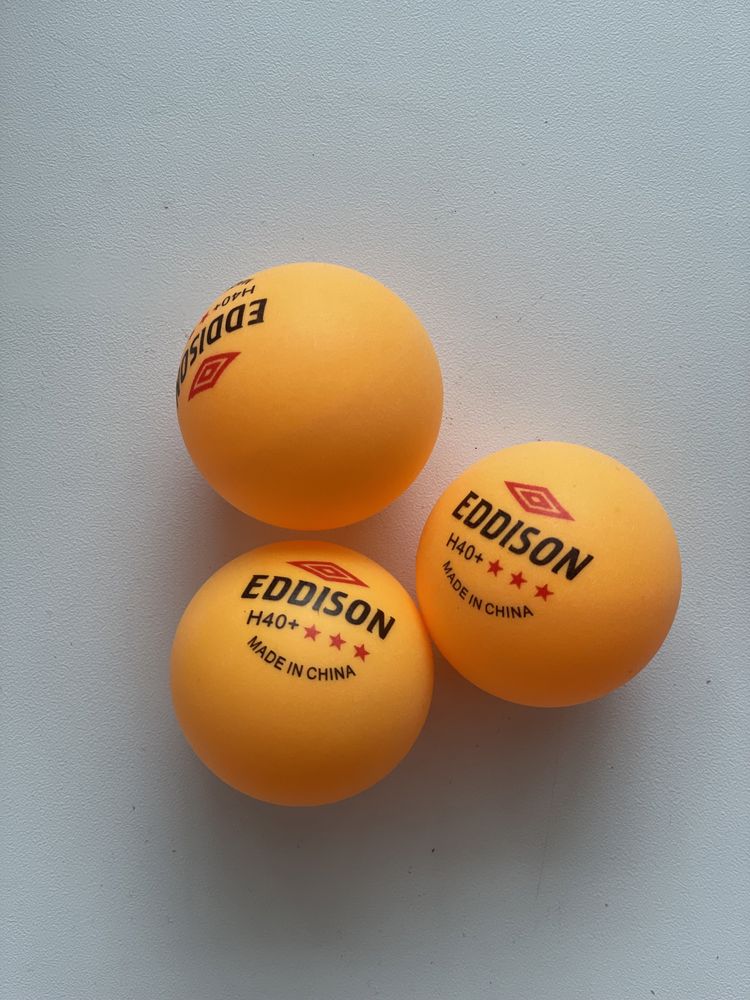 Ракетка и 3 шарика для настольного тенниса