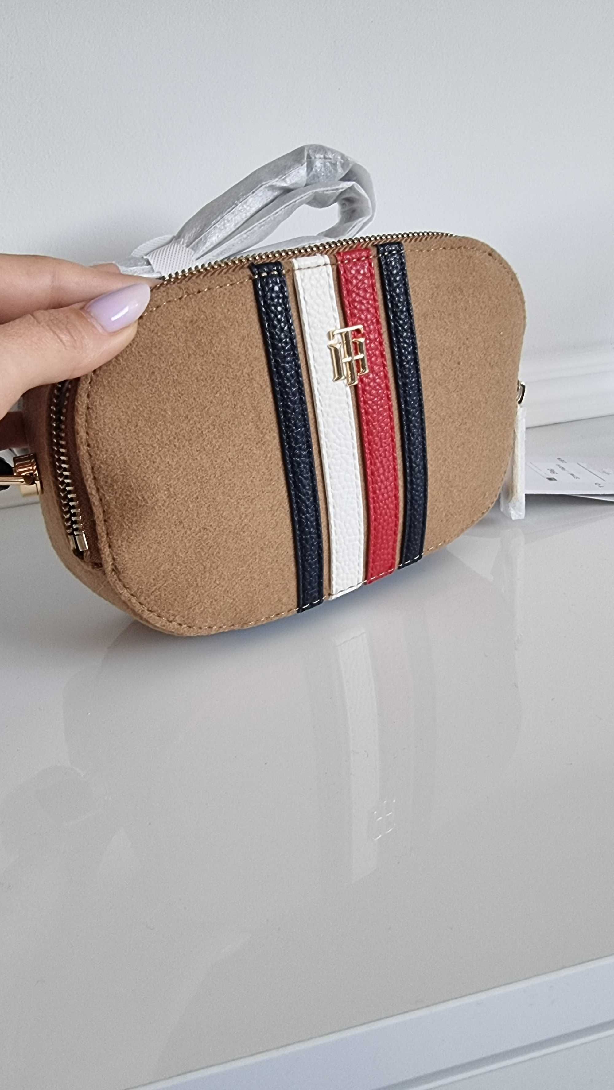 Geanta Tommy Hilfiger, Bej