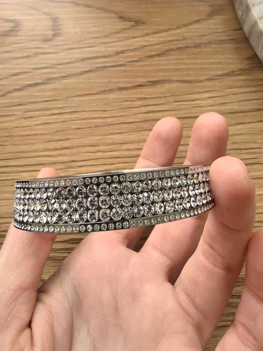 Brățară Swarovski NY Bangle Crystal White nouă