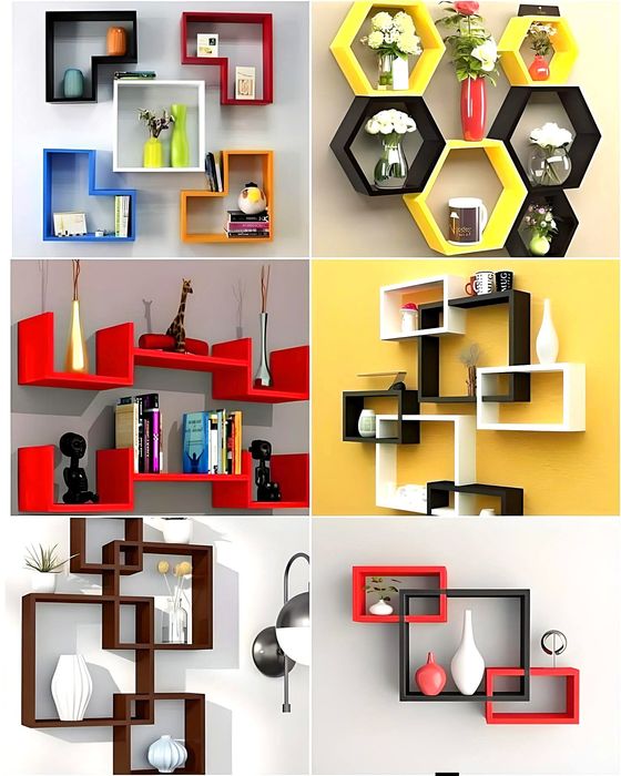 Креативные полочки и другие изделия из дерева для Вашего дома