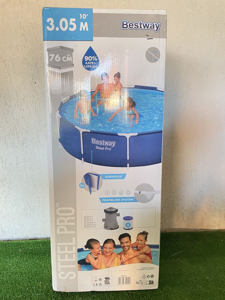 Piscina Bestway steel pro 3.05m