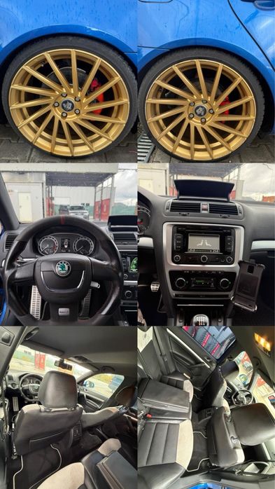Skoda Octavia VRS 2010, Webasto