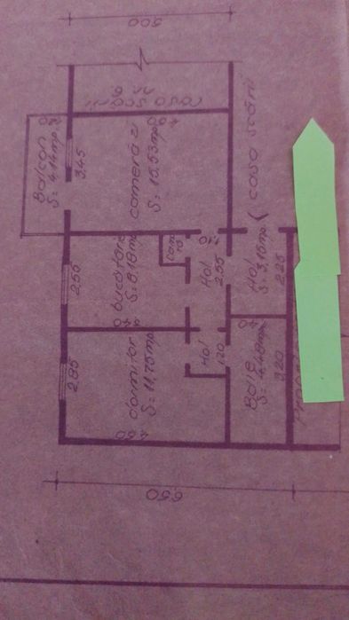 Vând apartament cu 2 camere Bârlad