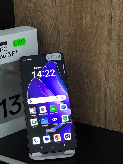 Garantie 24 luni CashBox Oppo Reno 13F 256GB