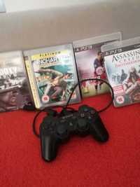 Oferta Pachet 4 jocuri PS3 si JOYSTICK