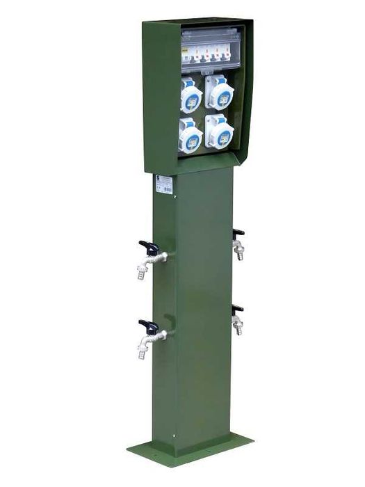 Coloana electrica - 4 prize monofazat,230v,32A,6A+4 robineti-GARANTIE!